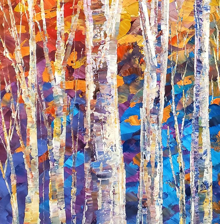 Original Impressionism Landscape Painting by Tatiana Iliina