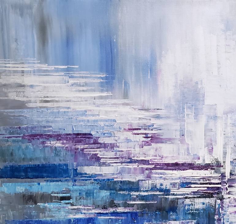 Original Abstract Expressionism Abstract Painting by Tatiana Iliina