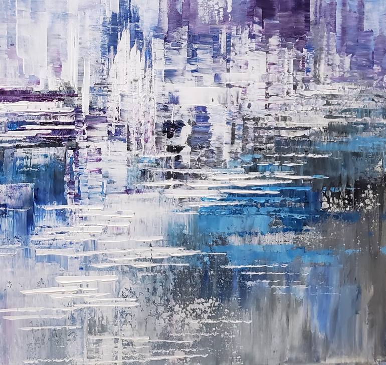 Original Abstract Expressionism Abstract Painting by Tatiana Iliina