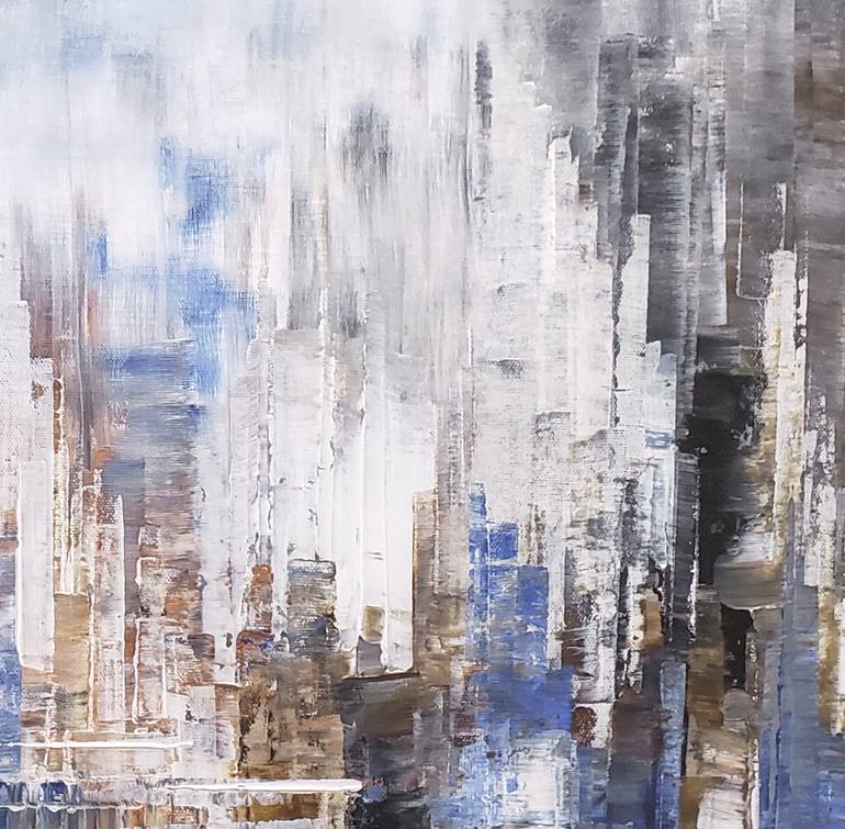 Original Abstract Expressionism Abstract Painting by Tatiana Iliina