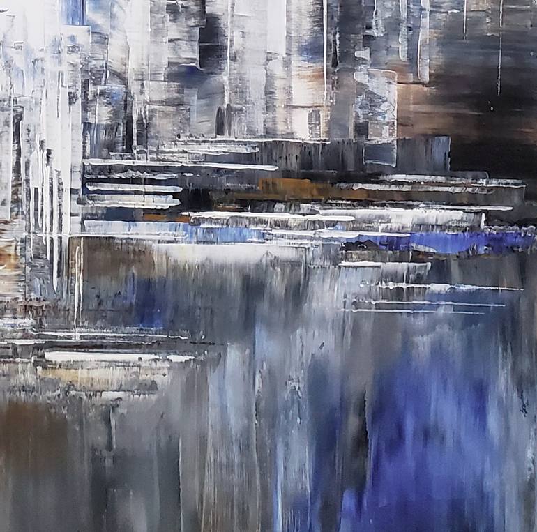 Original Abstract Expressionism Abstract Painting by Tatiana Iliina