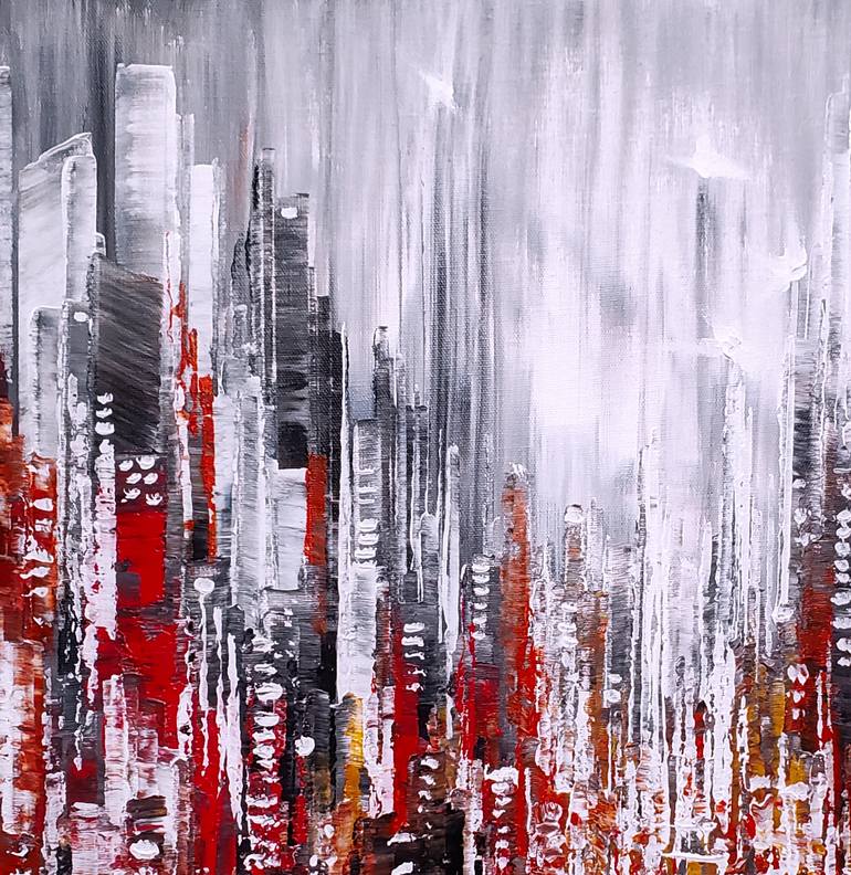 Original Impressionism Cities Painting by Tatiana Iliina