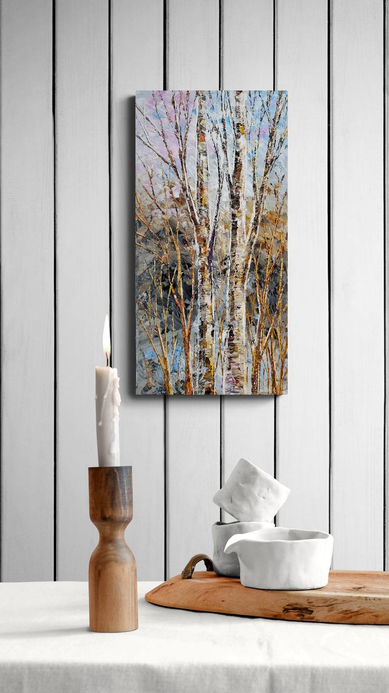 Original Impressionism Landscape Painting by Tatiana Iliina