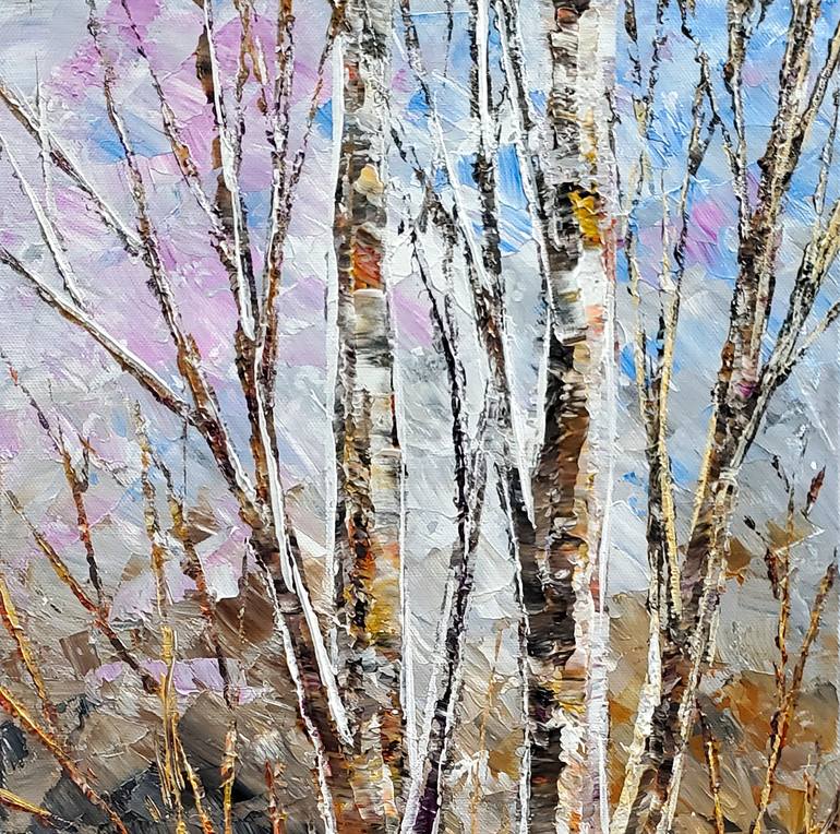 Original Impressionism Landscape Painting by Tatiana Iliina