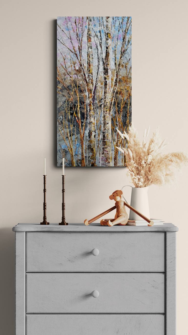 Original Impressionism Landscape Painting by Tatiana Iliina