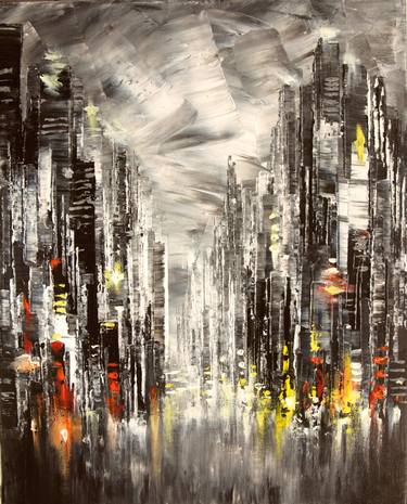 Print of Impressionism Cities Paintings by Tatiana Iliina