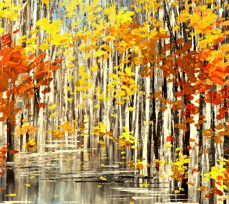 Original Fine Art Landscape Painting by Tatiana Iliina