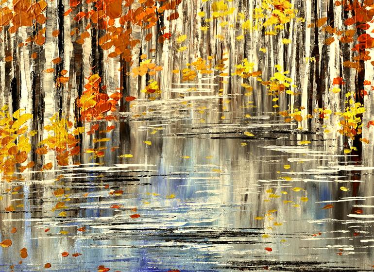 Original Fine Art Landscape Painting by Tatiana Iliina