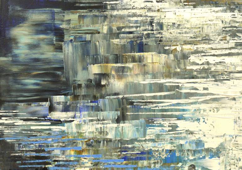 Original Abstract Landscape Painting by Tatiana Iliina