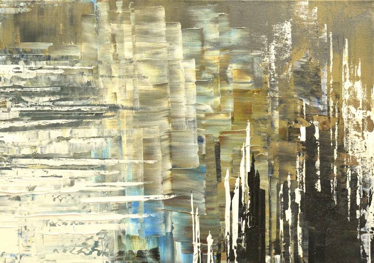 Original Abstract Landscape Painting by Tatiana Iliina
