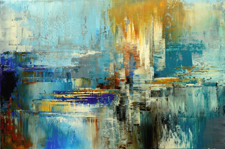 GREENWICH MERIDIAN Painting by Tatiana Iliina | Saatchi Art