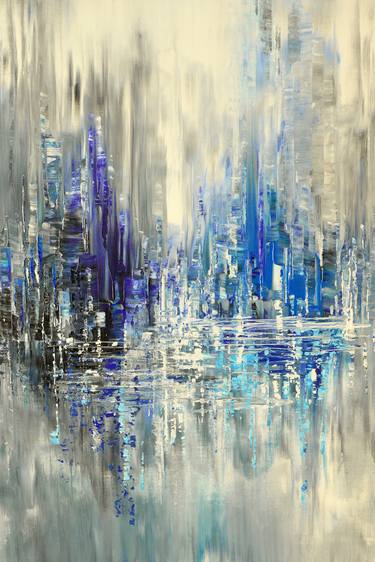 Original Impressionism Cities Paintings by Tatiana Iliina