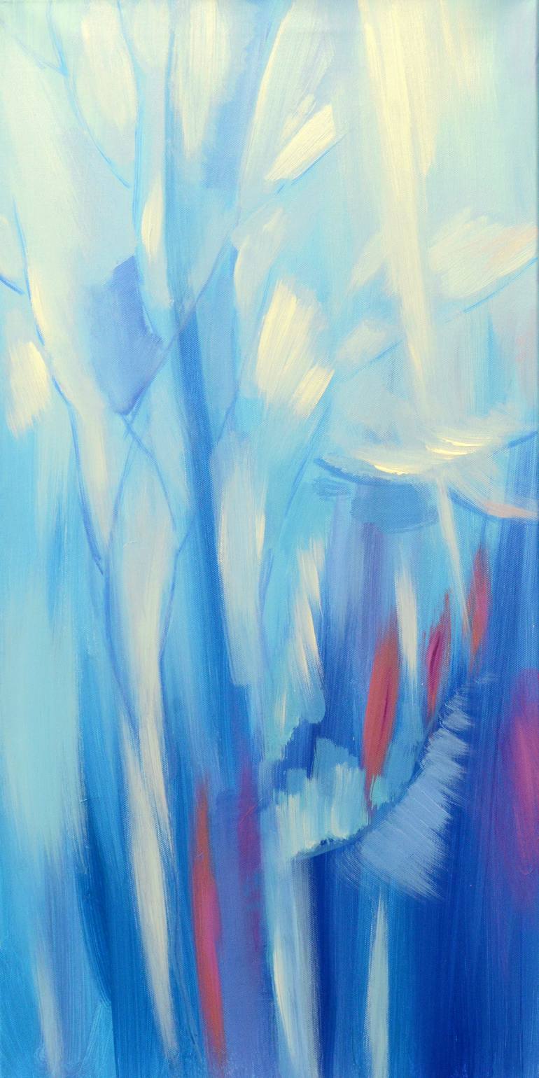 Original Abstract Expressionism Nature Painting by Tatiana Iliina