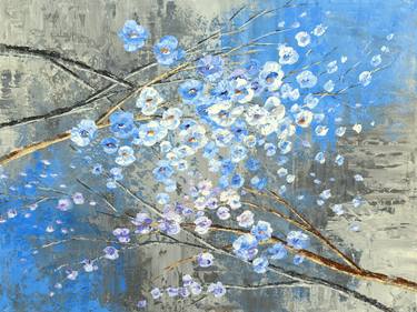 Original Impressionism Floral Paintings by Tatiana Iliina