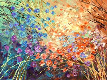 Print of Floral Paintings by Tatiana Iliina
