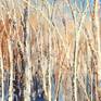 This is an original palette knife forest painting.
Size: 12" x 12" x 1"
Sides of the canvas are painted grey.
Protective coat of satin varnish applied.
The painting is signed on the front and the back.
A wire for hanging is attached.