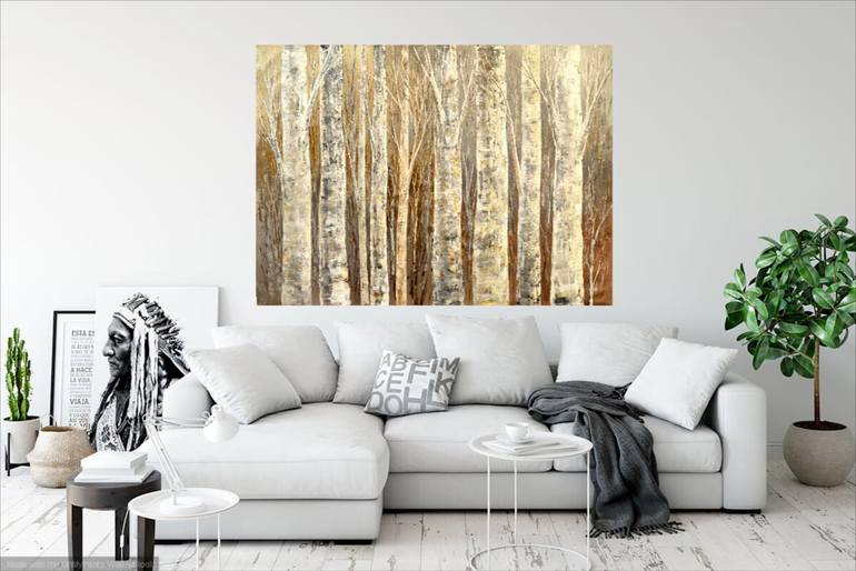 Original Impressionism Landscape Painting by Tatiana Iliina