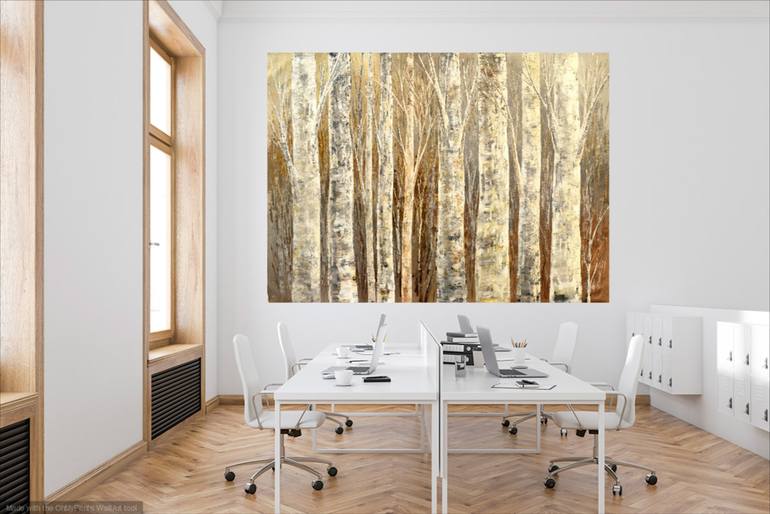 Original Impressionism Landscape Painting by Tatiana Iliina