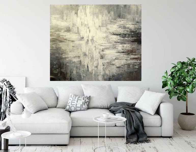 Original Abstract Expressionism Abstract Painting by Tatiana Iliina