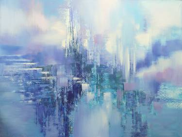 Original Abstract Expressionism Abstract Paintings by Tatiana Iliina