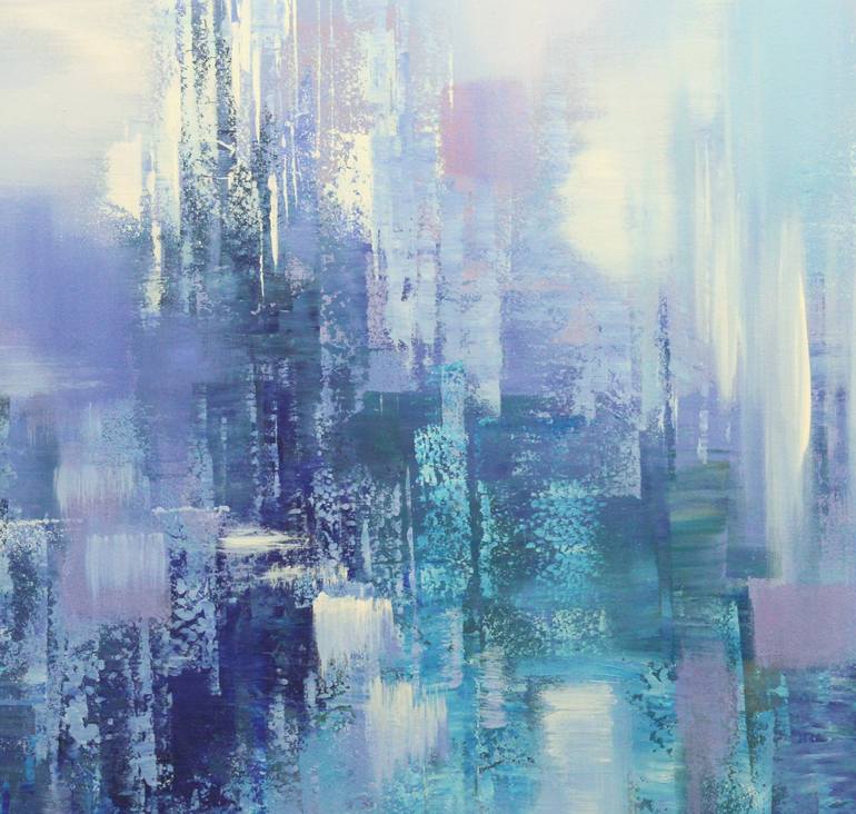 Original Abstract Expressionism Abstract Painting by Tatiana Iliina