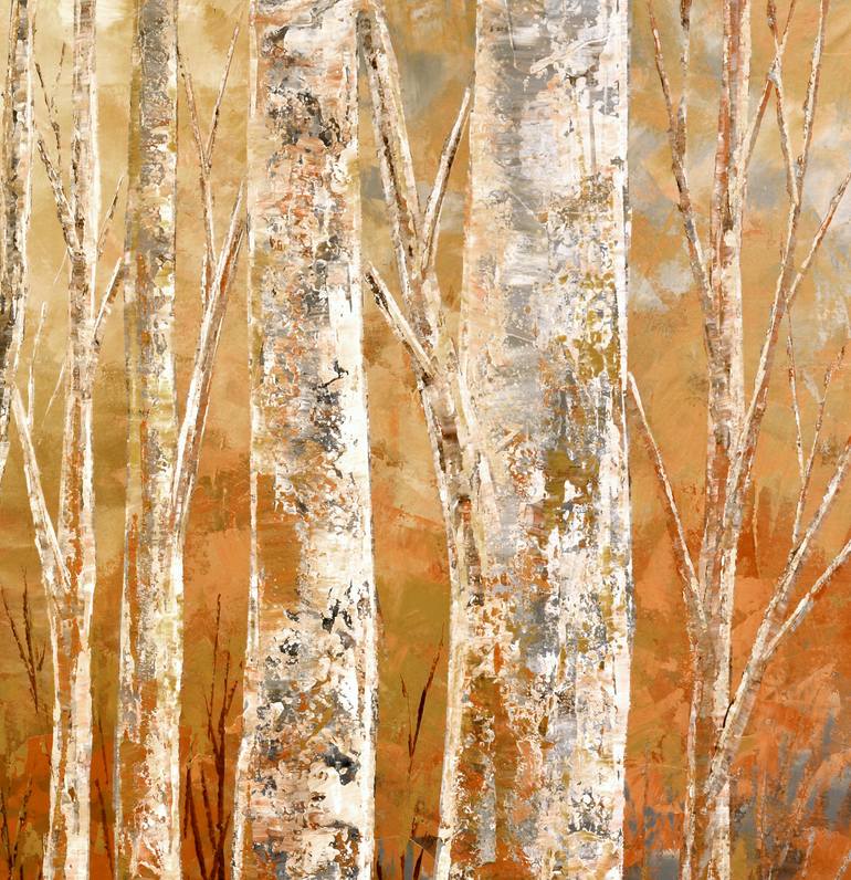 Original Impressionism Landscape Painting by Tatiana Iliina