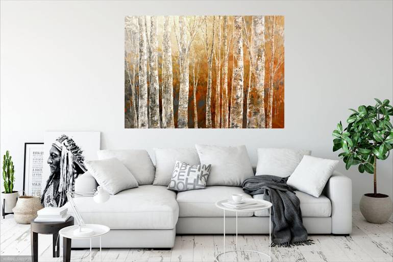 Original Impressionism Landscape Painting by Tatiana Iliina