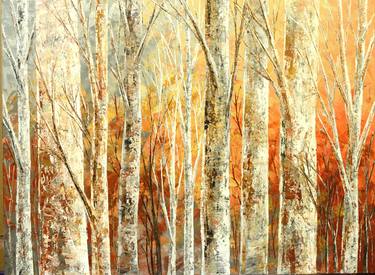 Print of Impressionism Landscape Paintings by Tatiana Iliina