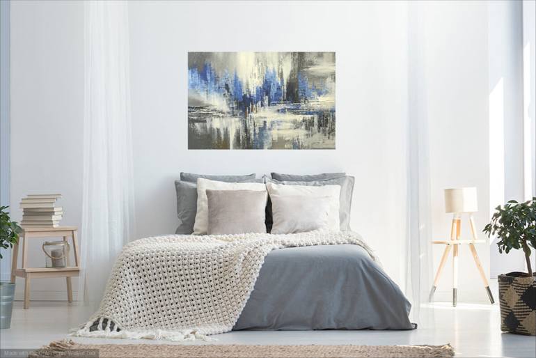 Original Abstract Expressionism Abstract Painting by Tatiana Iliina