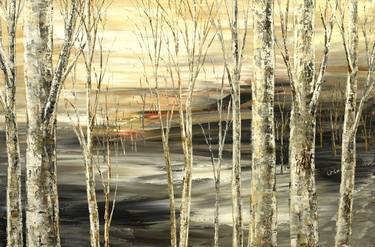 Original Expressionism Landscape Paintings by Tatiana Iliina