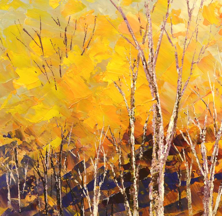 Original Impressionism Landscape Painting by Tatiana Iliina