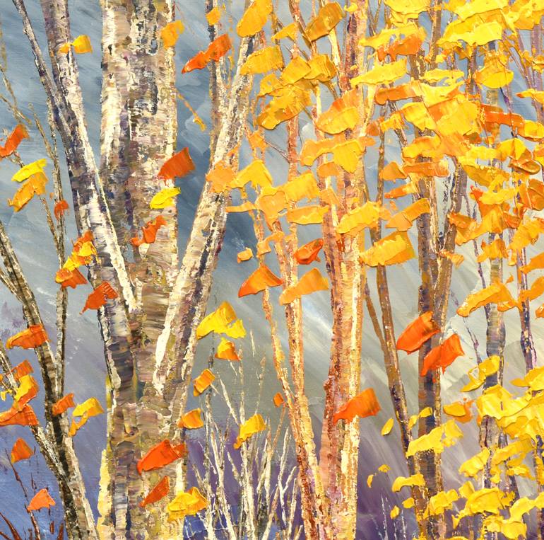 Original Impressionism Landscape Painting by Tatiana Iliina