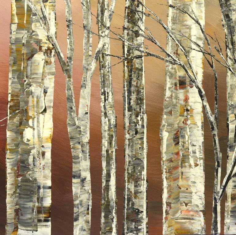 Original Impressionism Landscape Painting by Tatiana Iliina