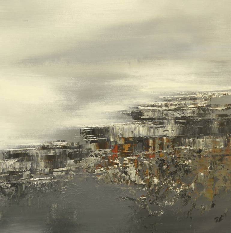 Original Abstract Expressionism Abstract Painting by Tatiana Iliina