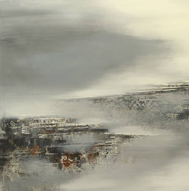 Original Abstract Expressionism Abstract Painting by Tatiana Iliina