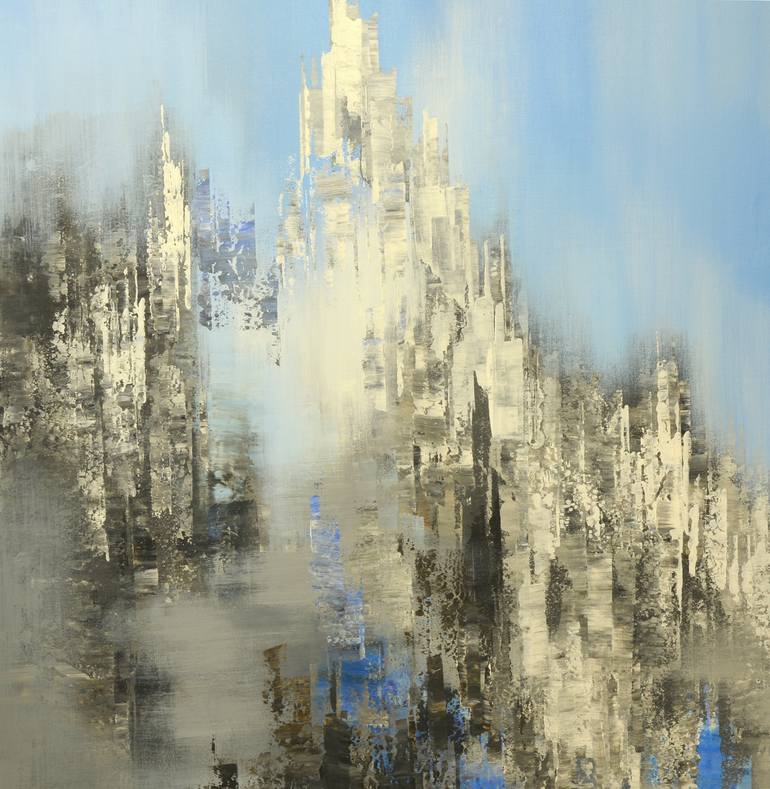 Original Abstract Expressionism Abstract Painting by Tatiana Iliina