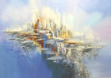 Original Abstract Expressionism Abstract Paintings by Tatiana Iliina