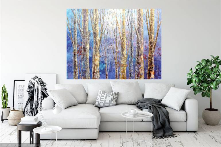 Original Landscape Painting by Tatiana Iliina