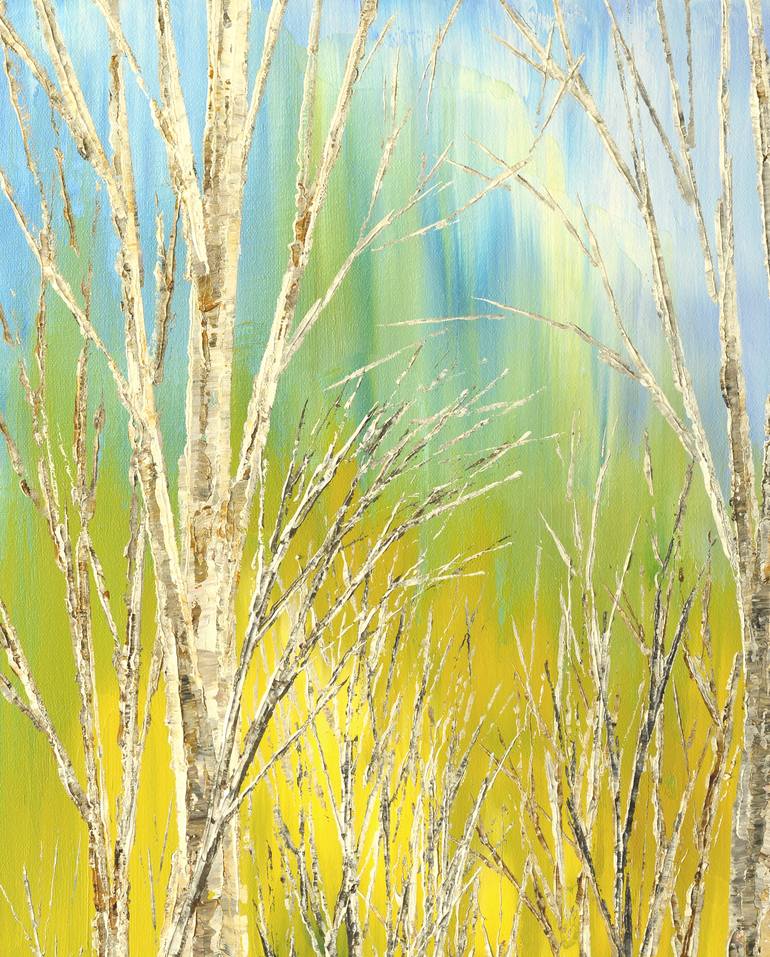 Original Impressionism Landscape Painting by Tatiana Iliina