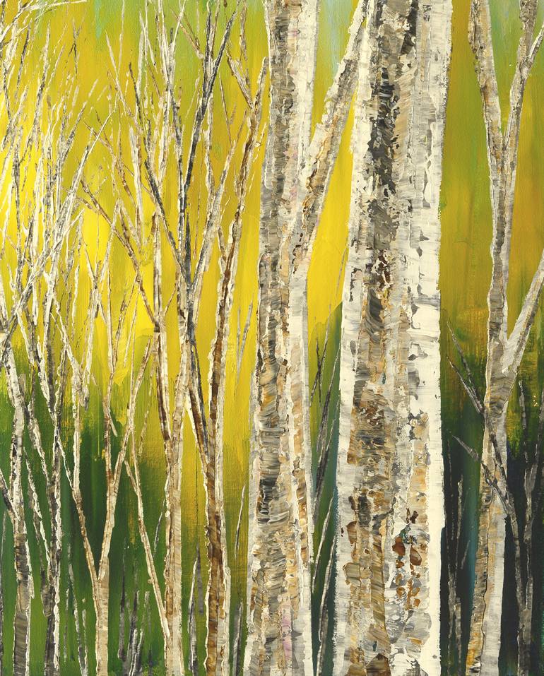 Original Impressionism Landscape Painting by Tatiana Iliina