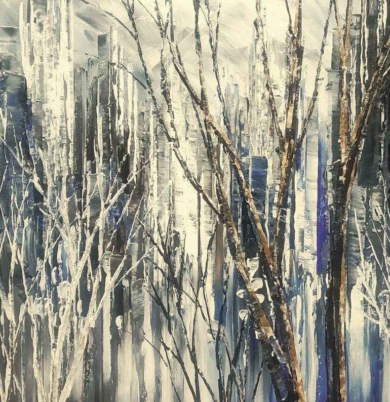 Original Fine Art Cities Painting by Tatiana Iliina