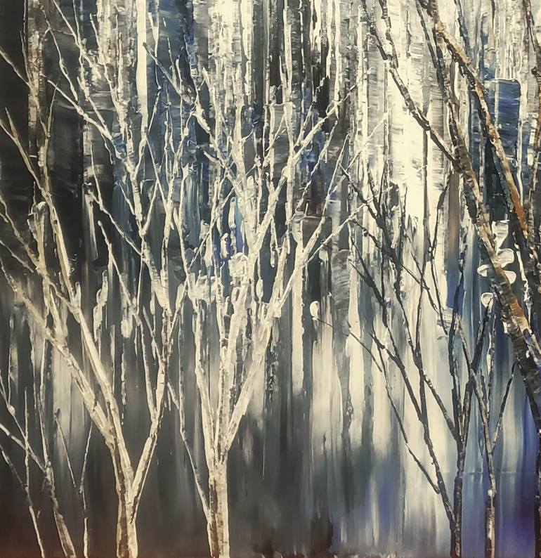 Original Fine Art Cities Painting by Tatiana Iliina