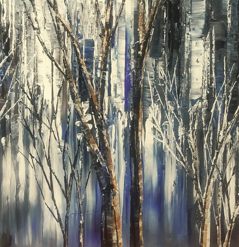 Original Fine Art Cities Painting by Tatiana Iliina