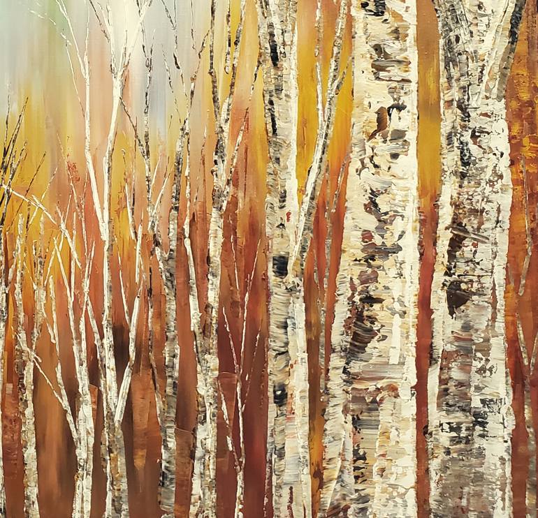 Original Impressionism Landscape Painting by Tatiana Iliina