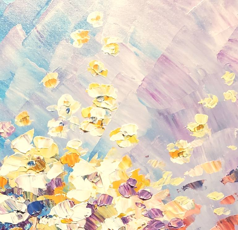 Original Impressionism Floral Painting by Tatiana Iliina
