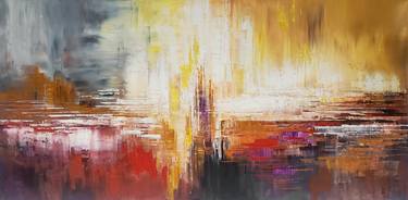 Original Abstract Expressionism Abstract Paintings by Tatiana Iliina