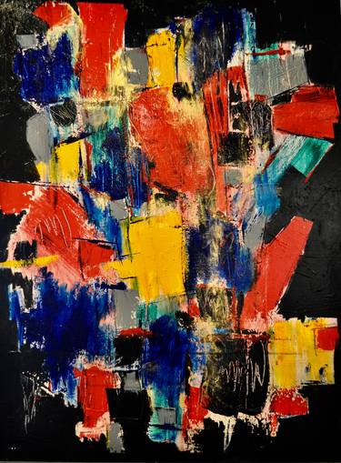 Original Abstract Expressionism Abstract Paintings by Gloria Sepp