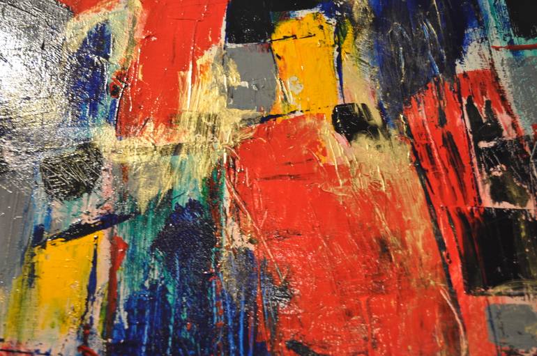 Original Abstract Expressionism Abstract Painting by Gloria Sepp