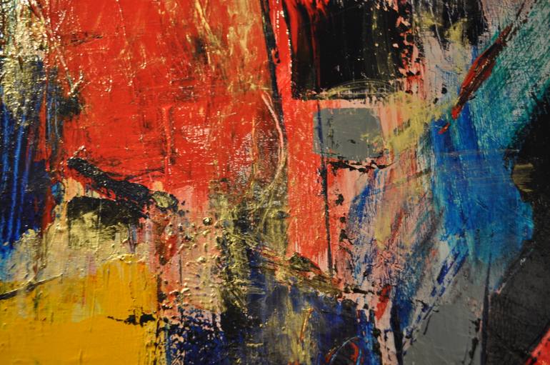 Original Abstract Expressionism Abstract Painting by Gloria Sepp