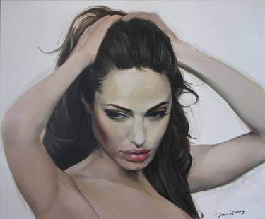 Print of Figurative Celebrity Paintings by Janet Fong